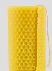 Vela decorativa de cera de abeja - 20 cm