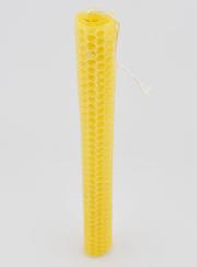 Vela de cera de abeja natural en forma de panal - 20 cm