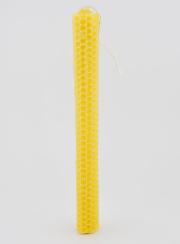Vela decorativa de cera de abejas - 20 cm