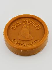 Jabón de Leche de Burra Bio y Pan de Especias - 100 g