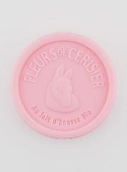 Jabón orgánico de leche de burra y flor de cerezo - 100 g