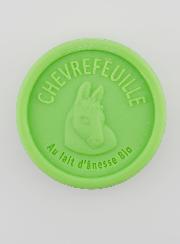 Jabón orgánico de leche de burra y madreselva - 100 g