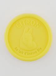 Jabón orgánico de leche de burra y limón - 100 g