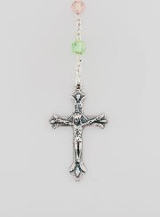 Rosario de la Medalla Milagrosa con Cuentas Multicolores