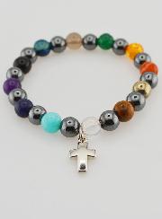 Pulsera en Piedras Naturales y Hematita