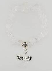 Pulsera infantil Ángel de la Guarda - Blanca