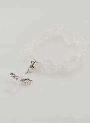 Pulsera infantil Ángel de la Guarda - Blanca