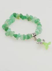 Pulsera infantil Ángel de la Guarda - Verde
