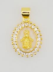 Medalla Milagrosa de Marfil - 17 mm