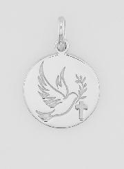 Medalla de Confirmación del Espíritu Santo en Plata - 15 mm