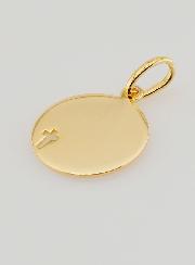 Medalla de Confirmación del Espíritu Santo en chapa de oro