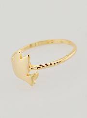 Anillo Paloma de la Paz Chapado en Oro - Talla 60