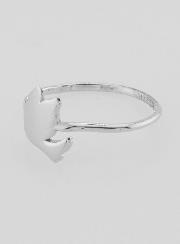 Anillo Paloma de la Paz en Plata - Talla 56