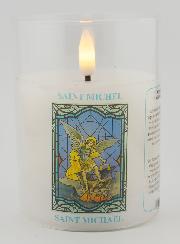 Lámpara de noche LED - Oración a San Miguel