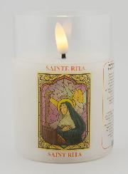 Lámpara de noche LED - Oración a Santa Rita