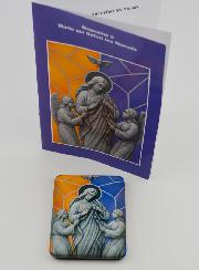 Imán + Libro de novena - María Desatadora de Nudos