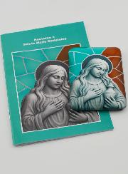 Imán + Folleto de novena - Santa María Magdalena