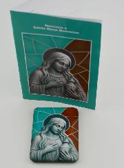 Imán + Folleto de novena - Santa María Magdalena