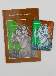 Imán y librito de novena - San Cristóbal