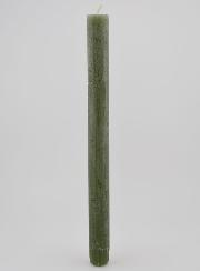 Vela Teñida en Masa 27 cm - Oliva