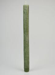 Vela de Oración Teñida en Masa - Oliva