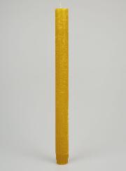 Vela de Oración Teñida en Masa - Amarillo Miel