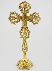 Cruz de altar calada - 28 cm