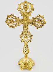 Cruz de altar calada - 28 cm
