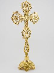 Cruz de altar calada - 28 cm