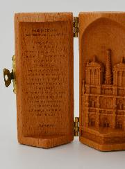 Tríptico en madera maciza - Nuestra Señora de París