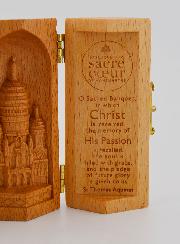 Tríptico en madera maciza - Basílica del Sagrado Corazón