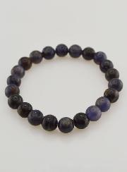 Pulsera de Cordierita - 8 mm