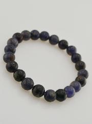 Pulsera de Cordierita - 8 mm