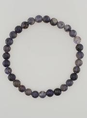 Pulsera de Cordierita - 6 mm