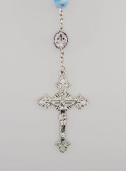 Rosario de la Medalla Milagrosa - Azul claro