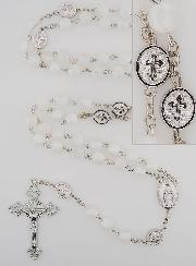 Rosario de la Medalla Milagrosa - Blanco