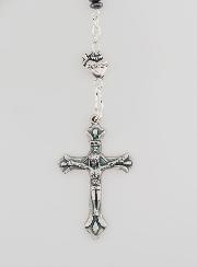 Rosario de la Medalla Milagrosa y Ex voto - Hematita