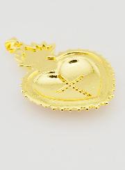 Colgante Ex Voto Rojo y Dorado - 40 mm