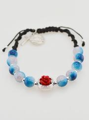 Pulsera Decenario Ajustable - Tonos Azules