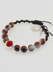 Pulsera Decenario Ajustable - Tonos Marrones