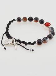 Pulsera Decenario Ajustable - Tonos Marrones