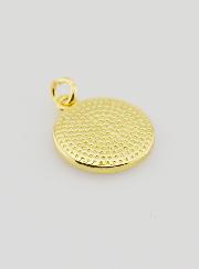 Medalla en forma de cruz - Esmalte azul marino