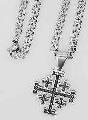 Collar Religioso Cruz de Jerusalén