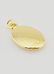 Medalla de San Miguel Arcángel Dorado - 25 mm