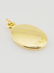 Medalla de Santa María Magdalena dorada - 25 mm