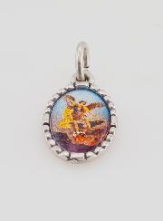 Medalla de Borde Trenzado 15mm - San Miguel