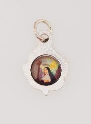 Medalla Rosa de 14 mm - Santa Rita