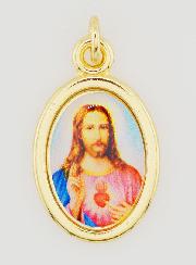Medalla del Sagrado Corazón de Jesús - 25 mm