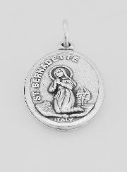 Medalla de Santa Bernadette Soubirous - 22 mm