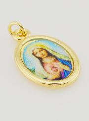 Medalla del Sagrado Corazón de María - 25 mm